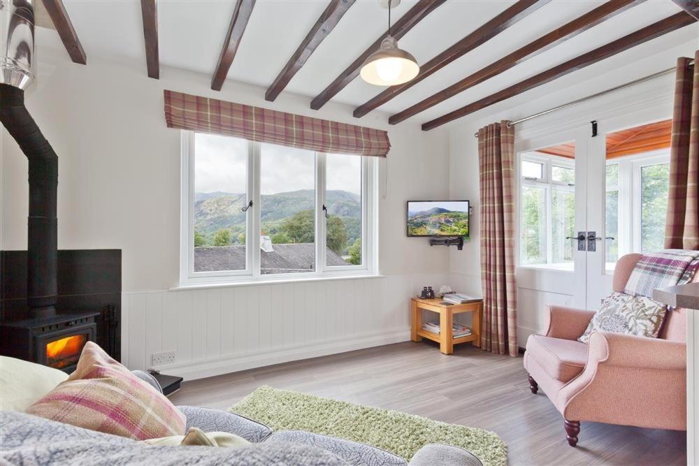 Badger'S Cottage With Stunning Lake & Mountain Views Coniston Exteriör bild